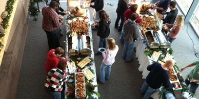 Hot Buffet from Chef Dom's Sioux Falls Catering