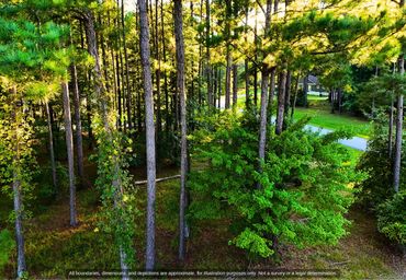 Inside the wooded 0.39 acre lot in Arlington Place, a gated community near Oriental NC