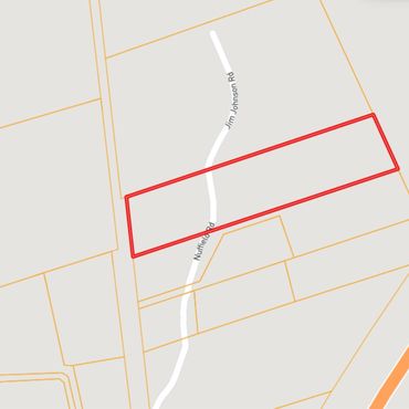 Parcel map of 3.6 acres on Nuffield Rd, Cumberland County NC