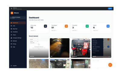 SiteLens keeps every project documented from the first walkthrough to final completion.