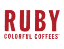 Ruby Colorful Coffees logo