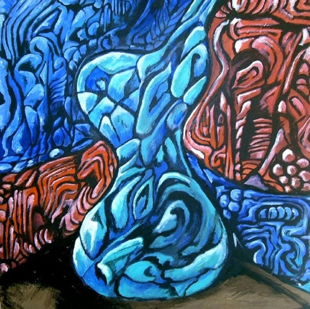 "Aquavase"
Acrylic on Canvas
2000