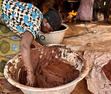 The Tamale Shea Butter processing center in Tamale Ghana, Northern region.