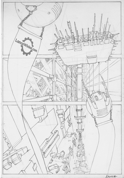 Concept art from the depths of Fallhaven.
Copyright © Lance S. Winkel, 2021