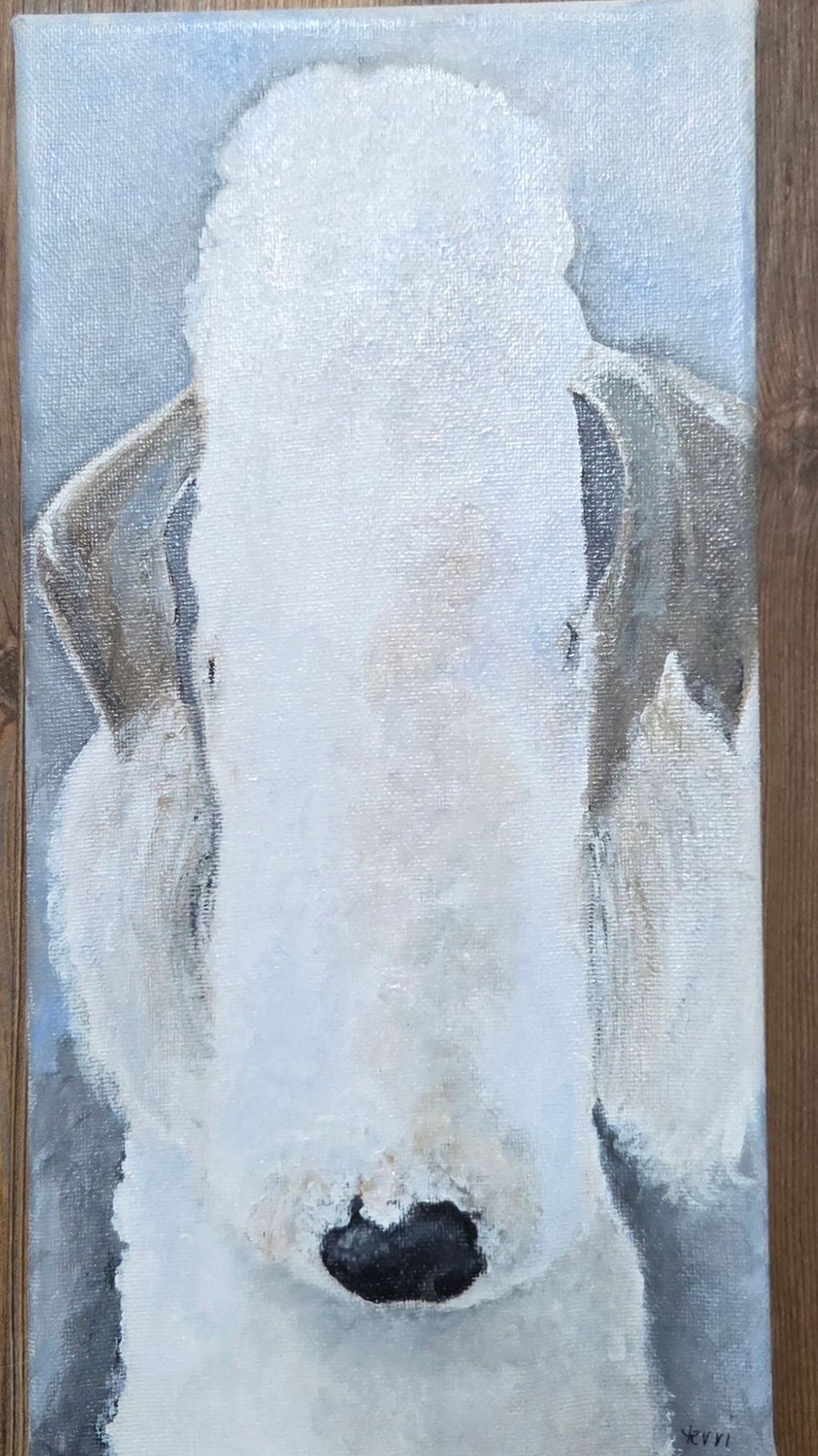 Stretched canvas
Acrylic
7x14