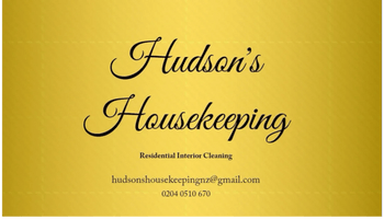 Hudson's housekeeping