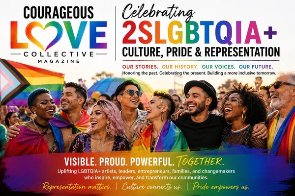 A vibrant celebration of 2SLGBTQIA+ pride, culture, and community unity.