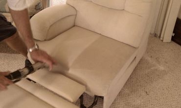 arm chair cleaning