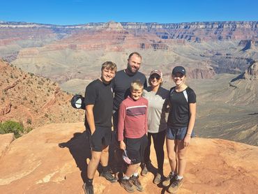 All the way from Indiana, Grand Canyon Day Hikes are the best way to see the canyon.