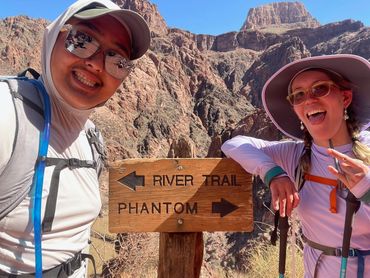 Kevin and Christy hanging at the river