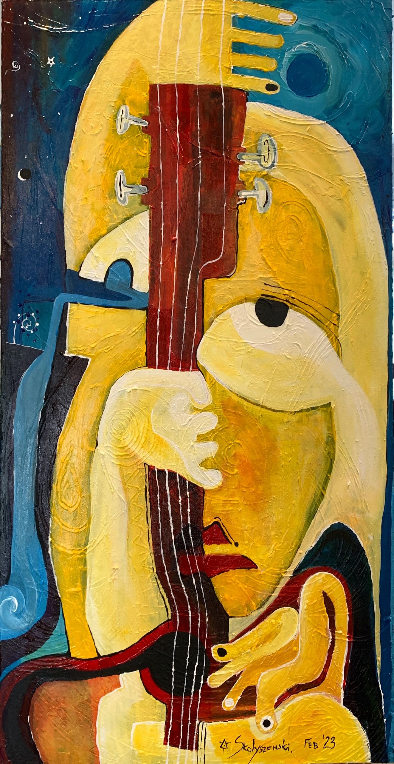 2023 
"Stardust"
acrylic on canvas
( 66 cm x 130 cm )