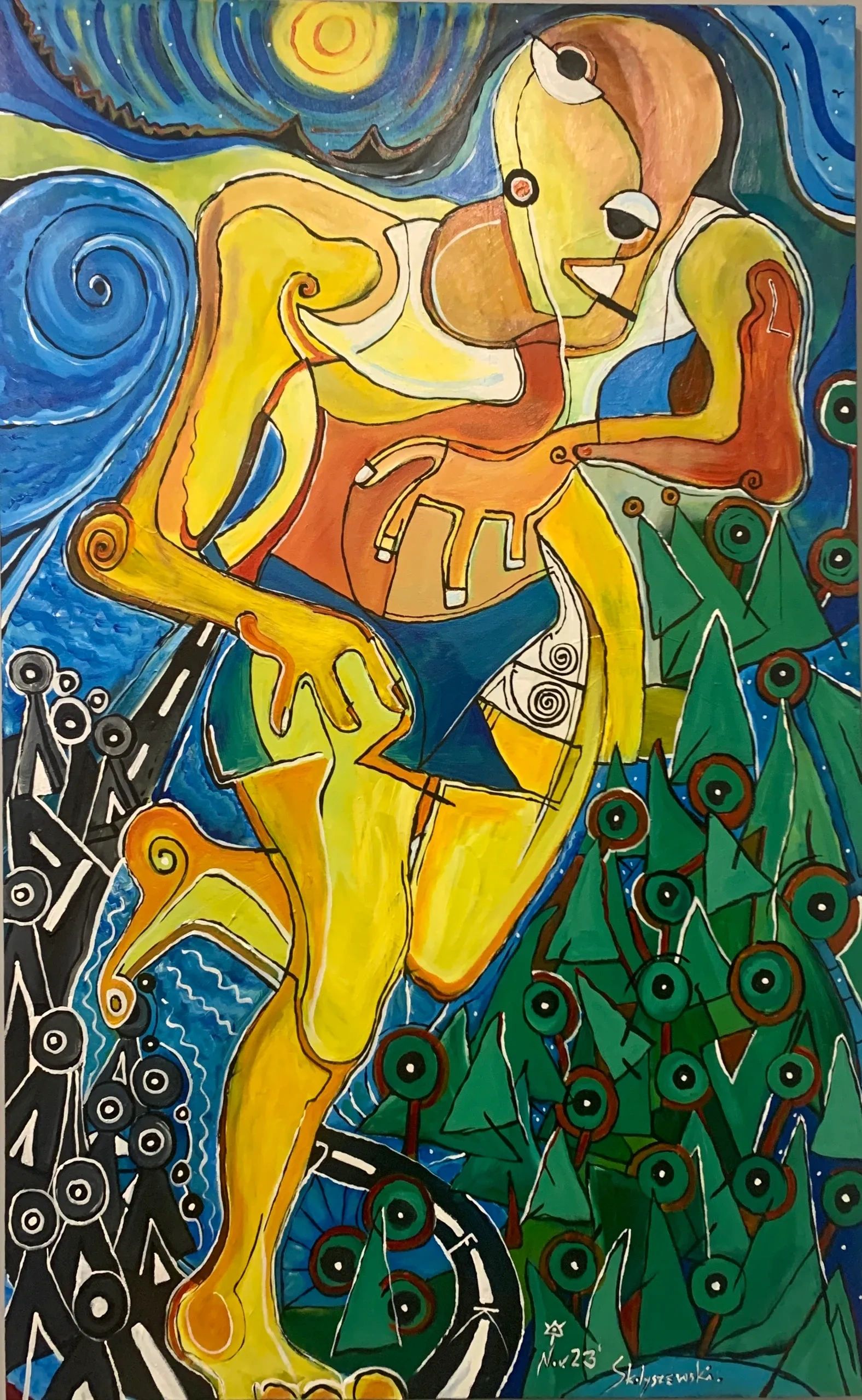 2023
"JFK50JC"
acrylic on canvas
( 93 cm x 151 cm )