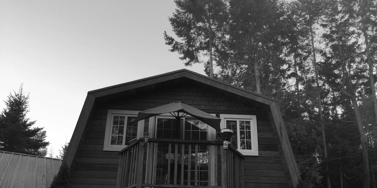 Carriage House private balcony