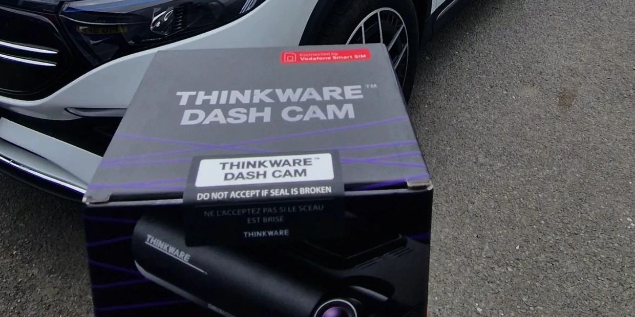 Thinkware T700 dashcam supplied and fitted to a 2023 GLE Mercedes