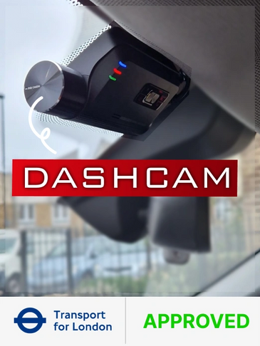 Thinkaware dashcam installed in a BMW