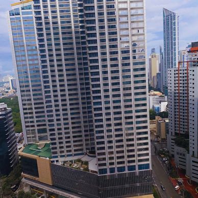 View across the unit along Ayala Avenue
