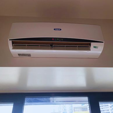 Split-type airconditioning already installed in the unit for sale in Air Residences