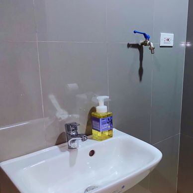 Toilet and bath lavatory