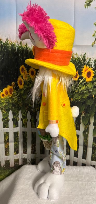 Spring 2026. Fuzzy Tail Bunny standing 25 inches tall.