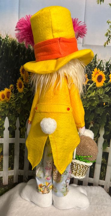 Spring 2026. Fuzzy Tail Bunny standing 25 inches tall.