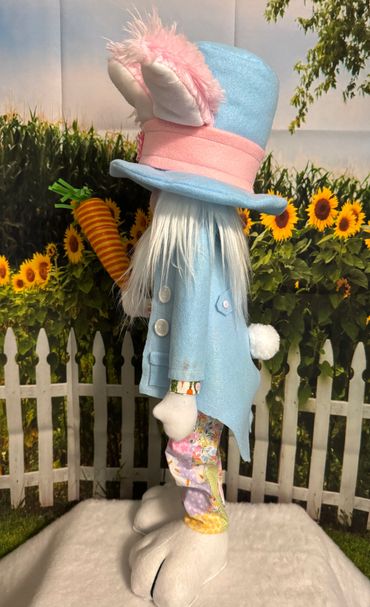 Spring 2026. Fluffy Ears Bunny standing 25 inches tall.