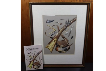 ORIGINAL Ned Smith Game News Artwork - Sold $6,200 (2025)