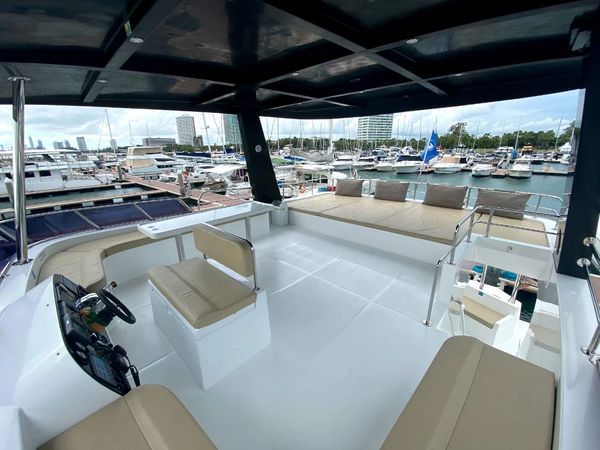 Bonbon Private Yacht Langkawi Rental Spacious Top Deck Great for Day Langkawi Cruise 