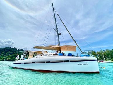 Andromeda is the Ideal Private Yacht Charter and Yacht Rental Malaysia for Langkawi Private Cruise