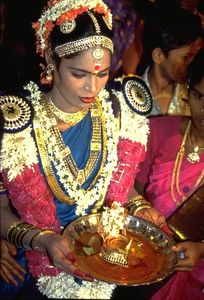 Indian bride photo from India book, India Unveiled by Robert Arnett, one of the best books on India.