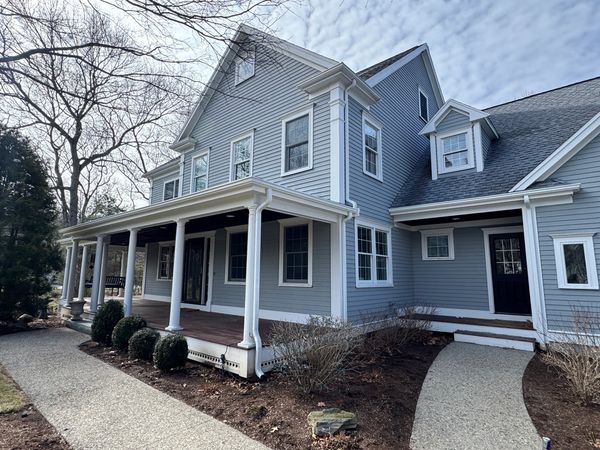 New pvc fascia/ gutter system.
