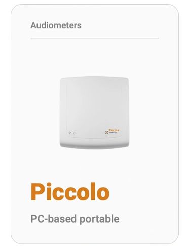 Inventis Piccolo PC-based portable audiometer
