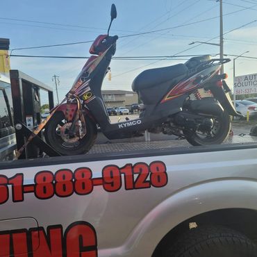 Towing a Kymco Agility