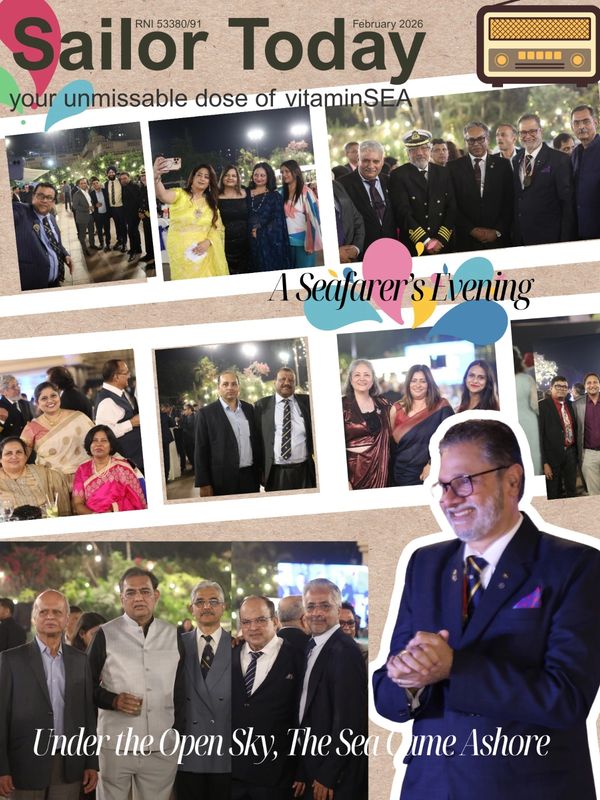 Sailors and guests enjoy a formal evening event captured in multiple photos.