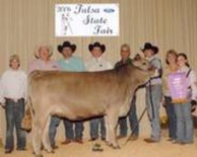 TLC Bud's Star R5150 Braunvieh National Show Heifer of the Year