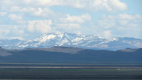 West faces of Eagle Butte and Bates mountain
