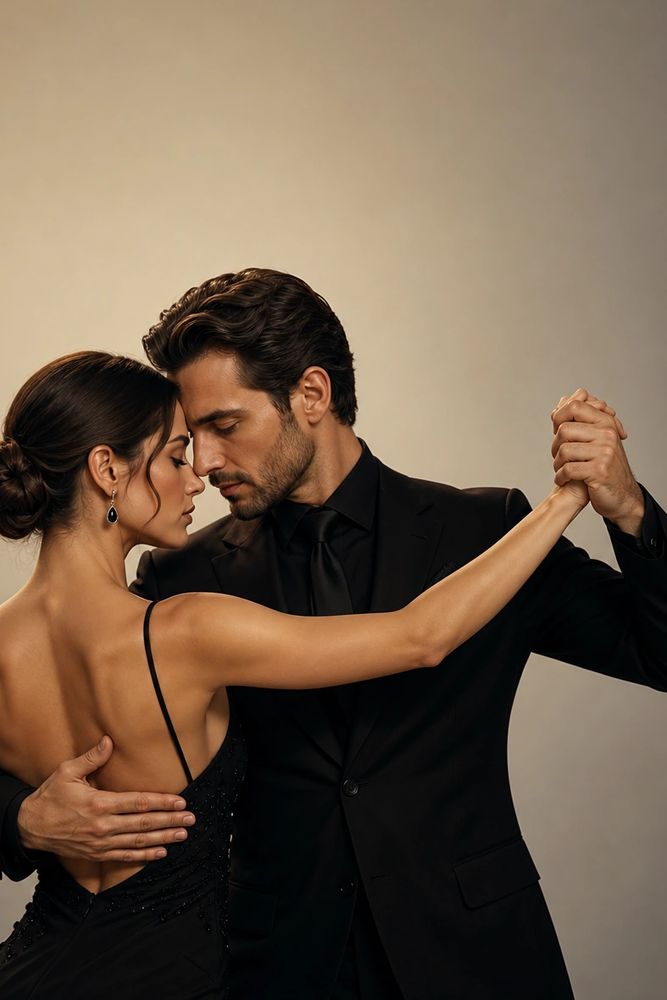 A couple dancing