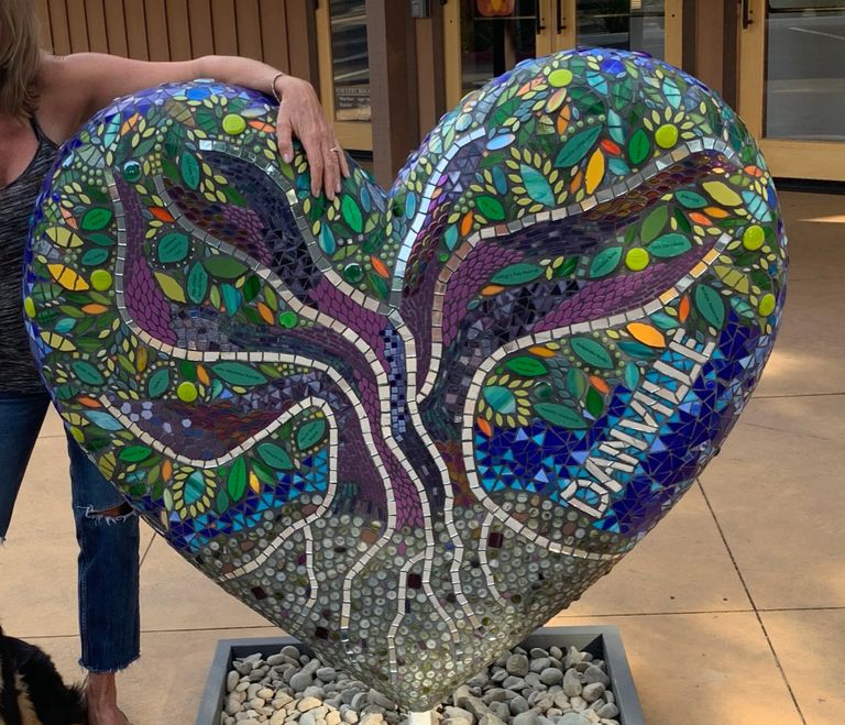 Hearts Around Hartz for the Town of Danville.