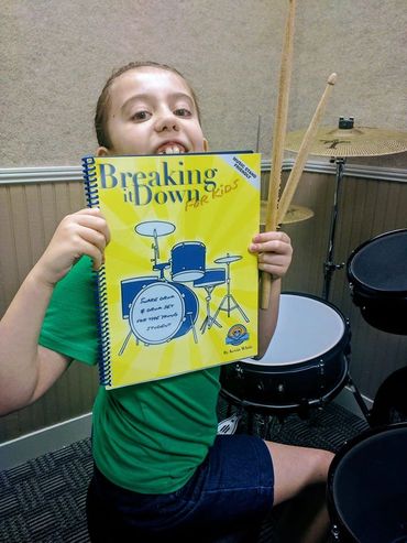Best Beginner Drum Book Drum Teacher Author Kevin White Learn To Play Drums drumsRfun Music & Arts  