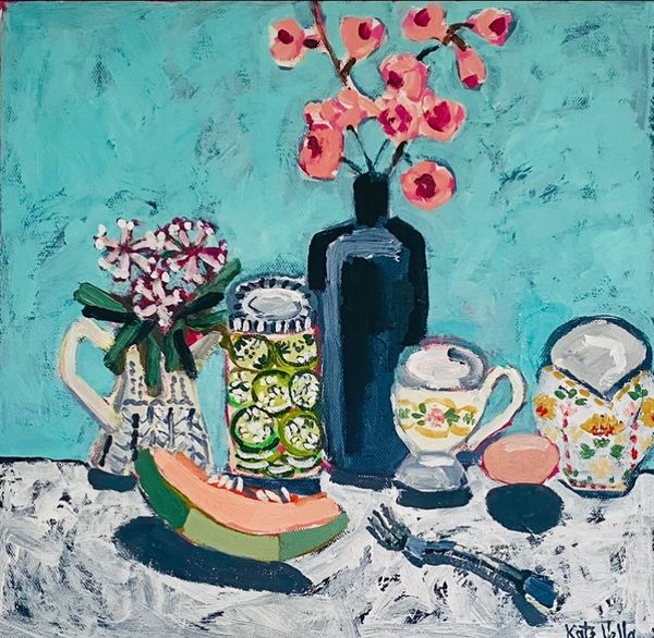 Still life painting with flowers
Robertson NSW Australia
Kate Vella Art