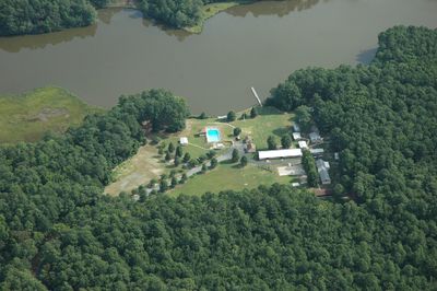 Camp Barnes Aerial View