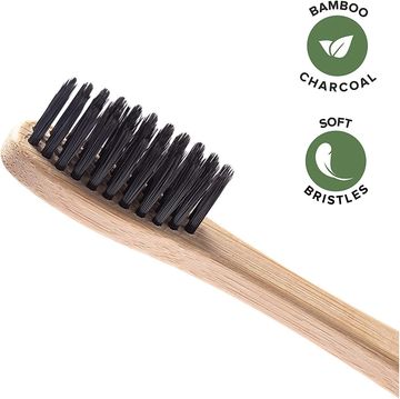 Soft bristles for excellent plaque removal and gum protection. 