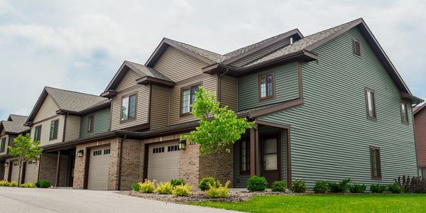 3640 Townhome group exterior