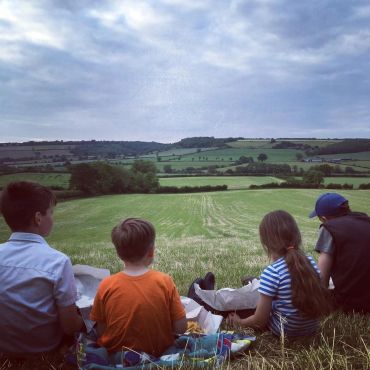 family farm, milk vending machine, cotswolds, family time, summer, harvest supper