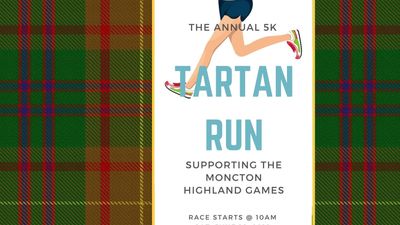 moncton highland games new brunswick scottish tartan run