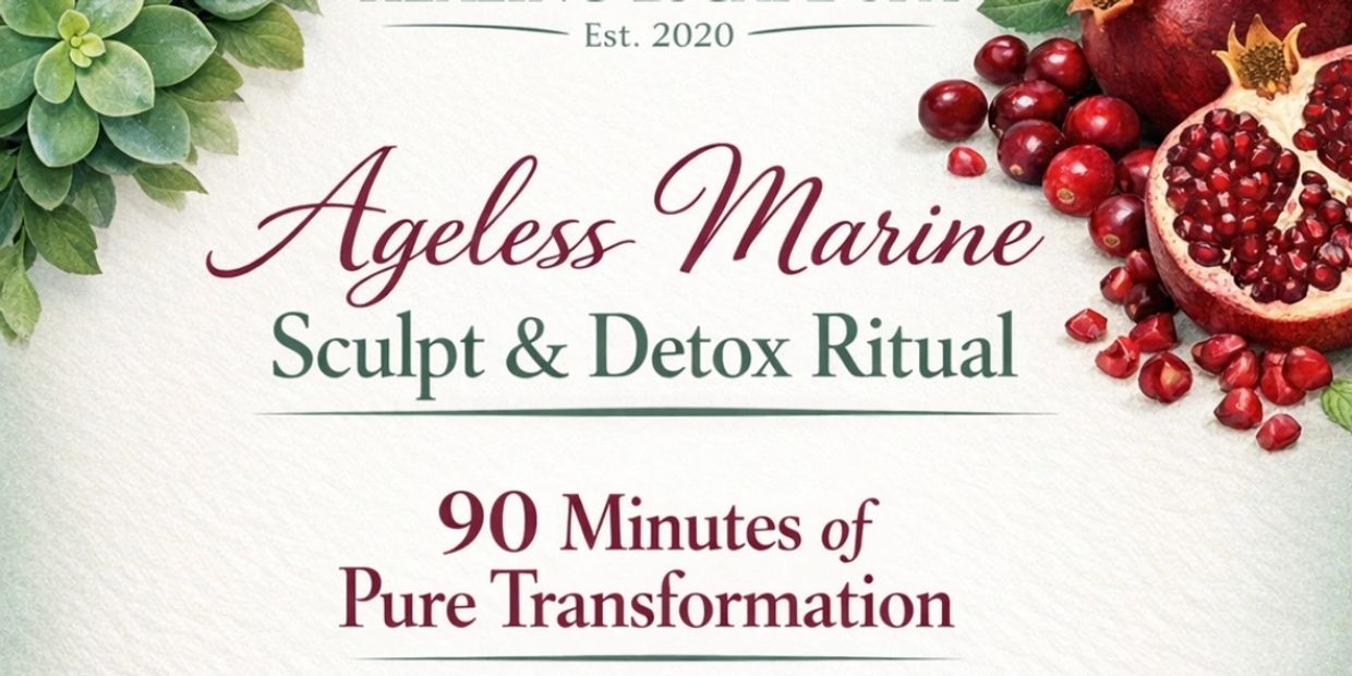Ageless Marine Sculpt & Detox Ritual for 90 minutes of transformation.
