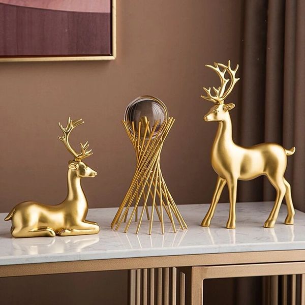 BRASS DEER