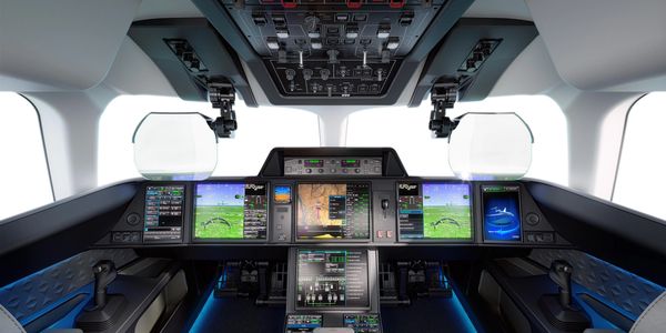Glass panel avionics