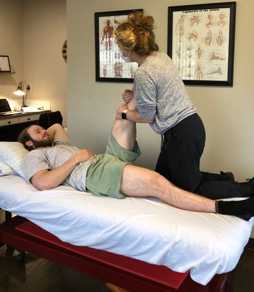 Working with adults at Advanced Physical Therapy WA