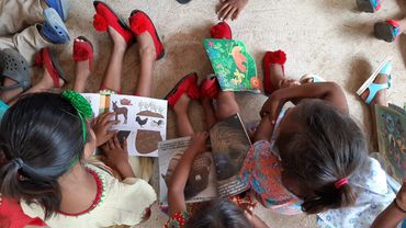 TEJIENDO SUEÑOS, BIBLIOTECA ÉTNICA EN SURULAT - GUAJIRA - COLOMBIA