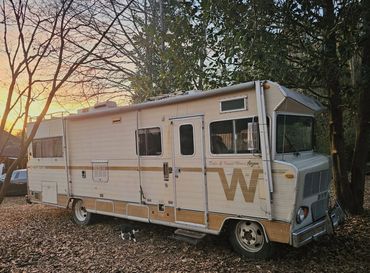 Dale's RV from seasons 1 and 2 of The Walking Dead.